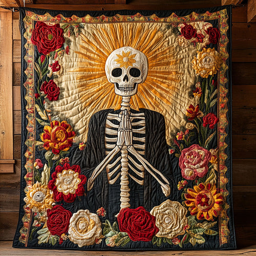 Skeleton Pray CP2305031CL Quilt