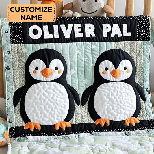 Little Chill Nest WJ2507006CL Personalized Baby Quilt