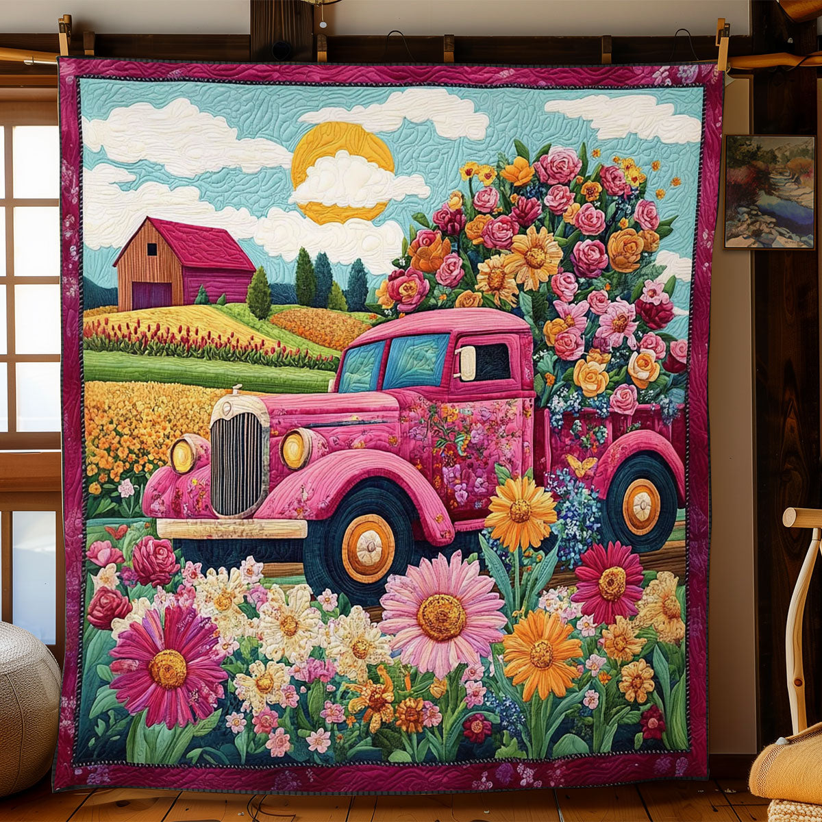 Blossoming Journey CP1804115CL Quilt