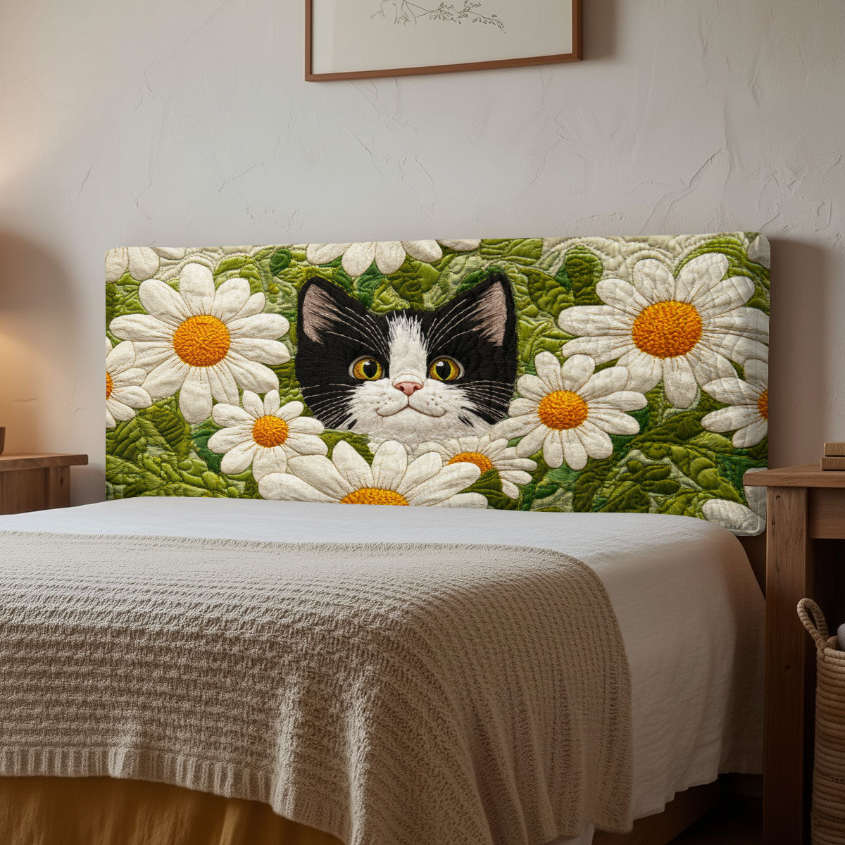 Petal Paws CP2312010CL Quilted Headboard Slipcover