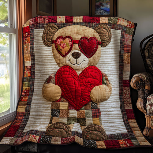 Adorable Teddy Bear WX2712002CL Quilt