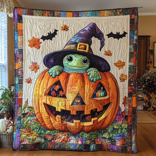 Turtle in Pumpkin CW0608047CL Quilt