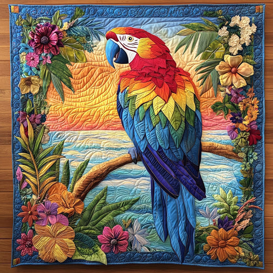 Tropical Parrot CQ2805018CL Quilt