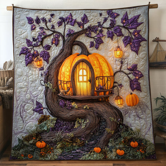 Pumpkin Tree Cottage WN1507083CL Quilt
