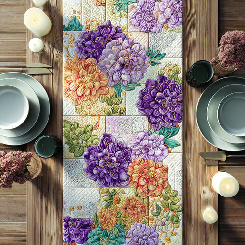 Garden Harmony CW1301176CL Quilted Table Runner
