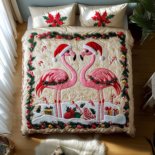 Flamingo Winter Glow WN0210042CL Duvet Cover Set