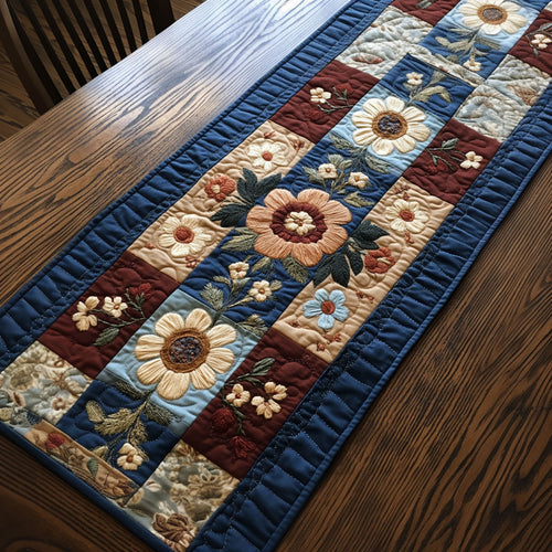 Blossom Haven WP2204079CL Quilted Table Runner