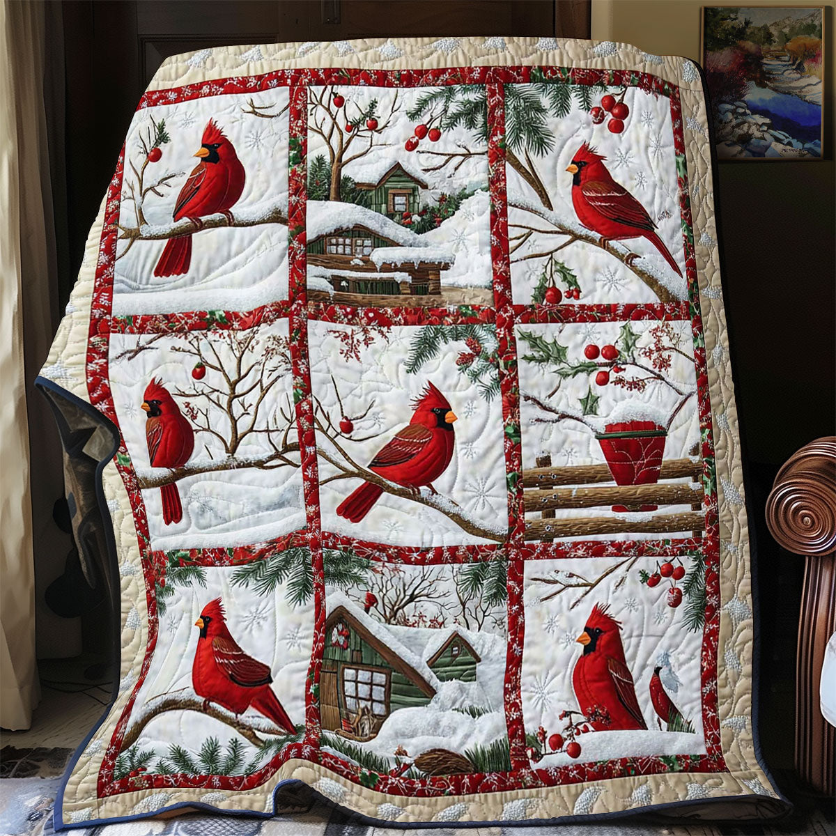 Frost Cardinal CP0811025CL Quilt