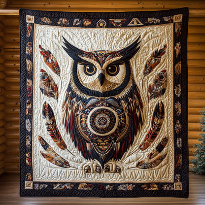 Tribal Owl CW2306046CL Quilt