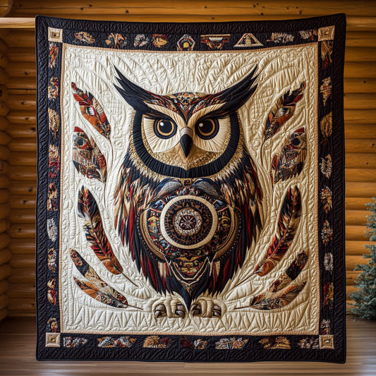 Tribal Owl CW2306046CL Quilt