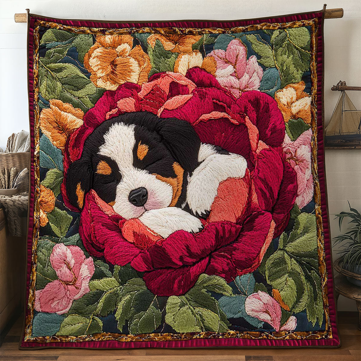 Petal Pup WN2104035CL Quilt