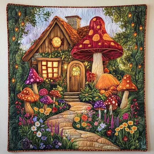 Fairy Tale House CQ2005012CL Quilt