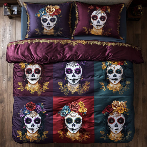 Ruby Mist Skull Woman WN0908062CL Duvet Cover Set