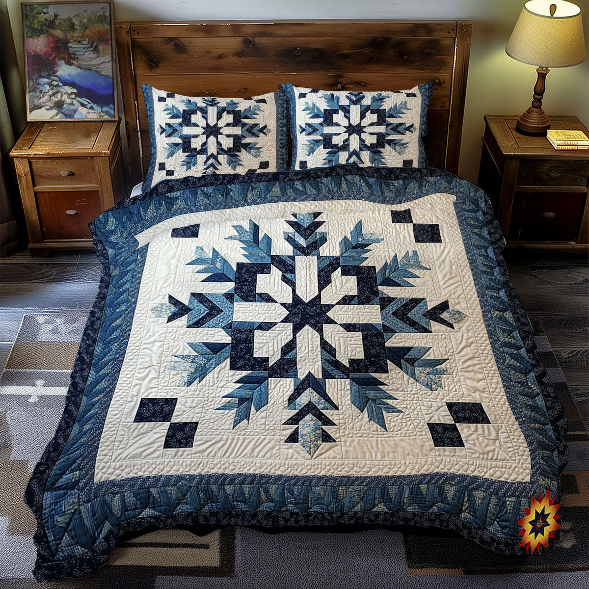 Snowflake WY2811062CL Duvet Cover Set