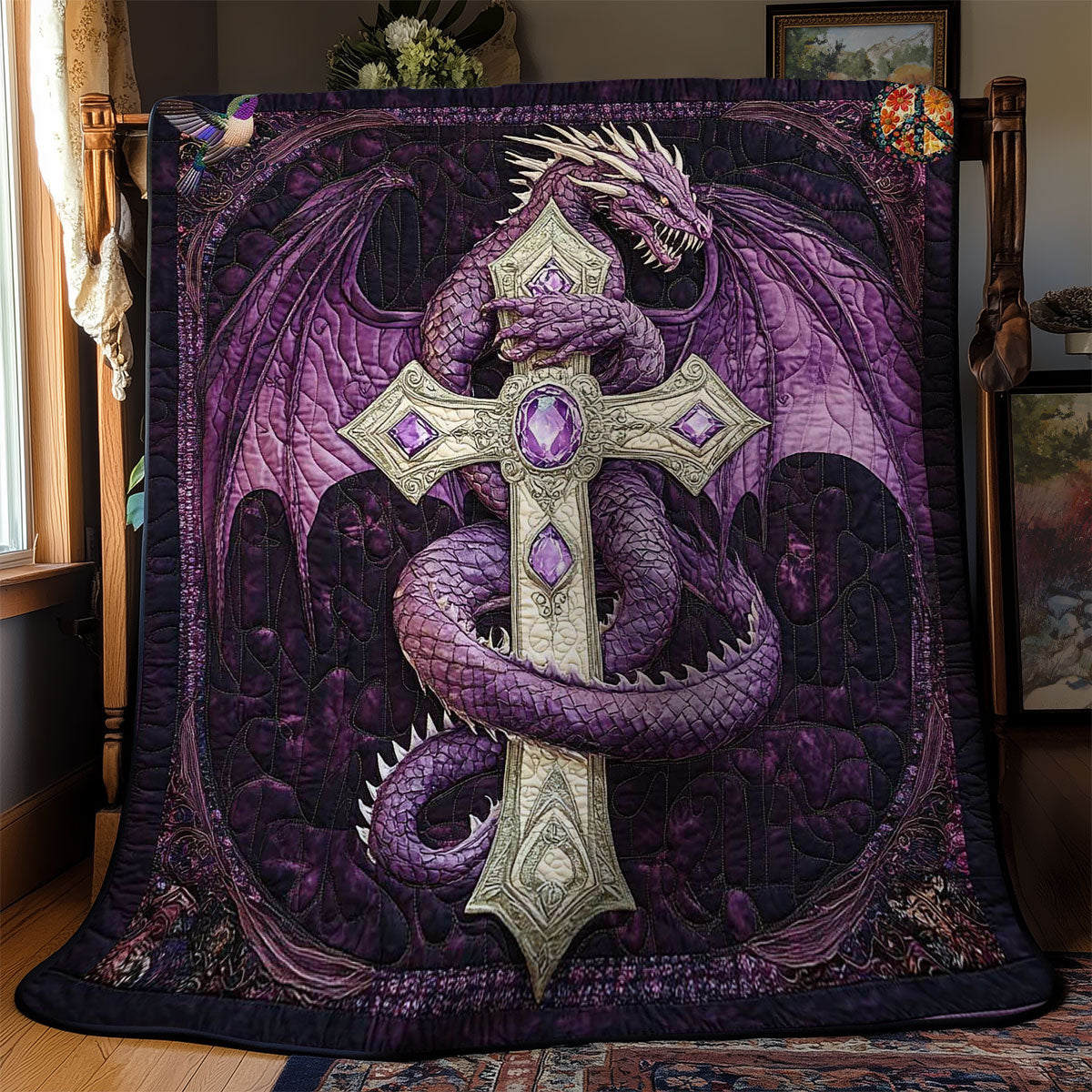 Dragon’s Cross WN0612037CL Quilt