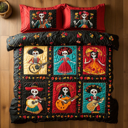 Skeleton Serenade WN0608082CL Duvet Cover Set