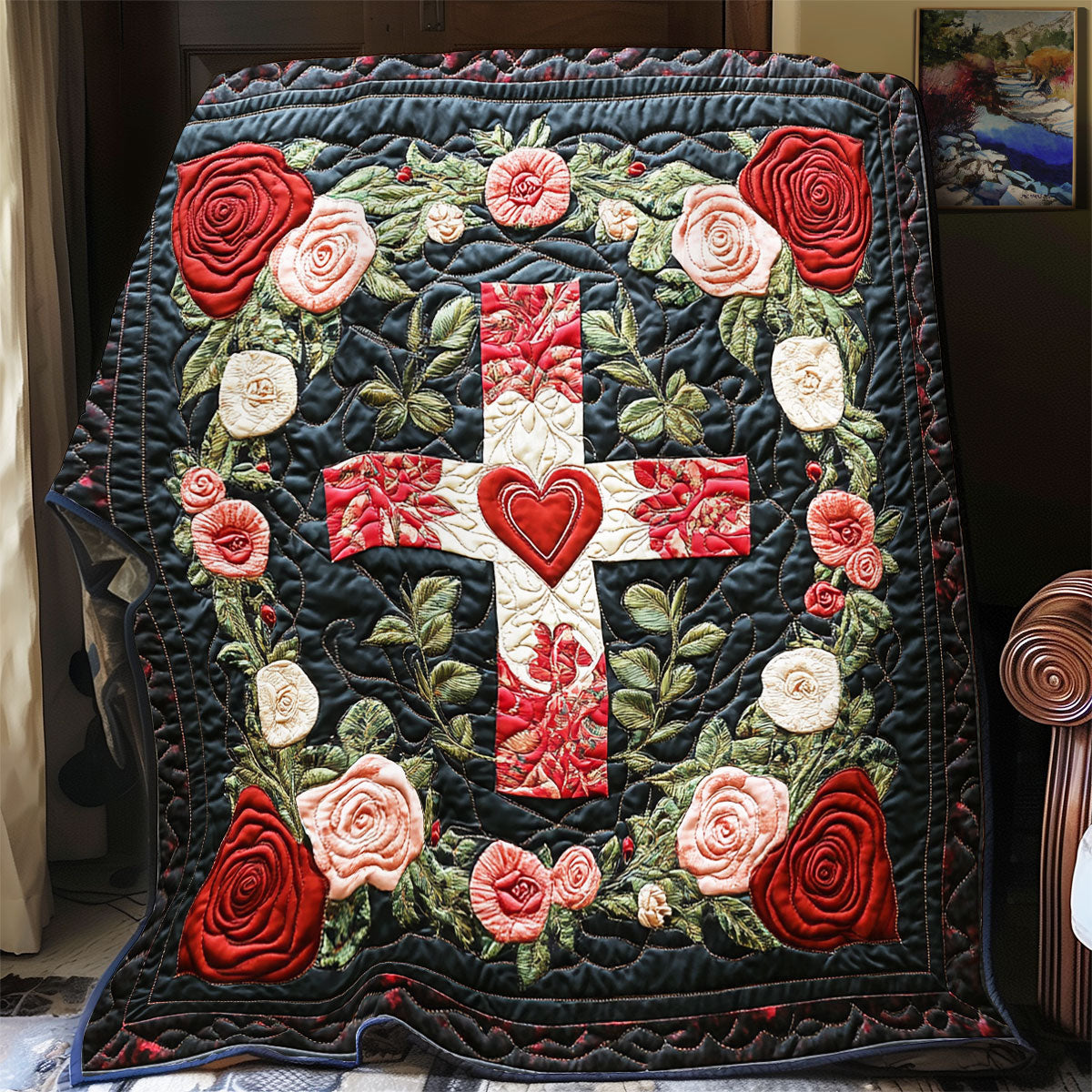 Cross Valentine WX1001014CL Quilt