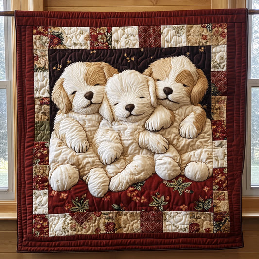 Puppy Dream Nest CW2209068CL Quilt