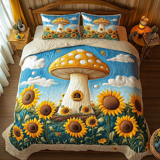 Dreamy Sunflower Field WJ0904017CL Duvet Cover Set