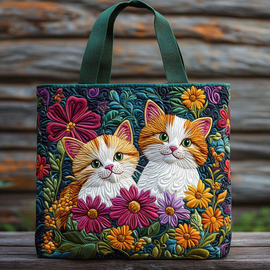 Kitty Garden CP2509038CL Quilted Tote Bag