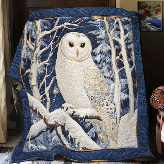 Owl Winter WX2101040CL Quilt