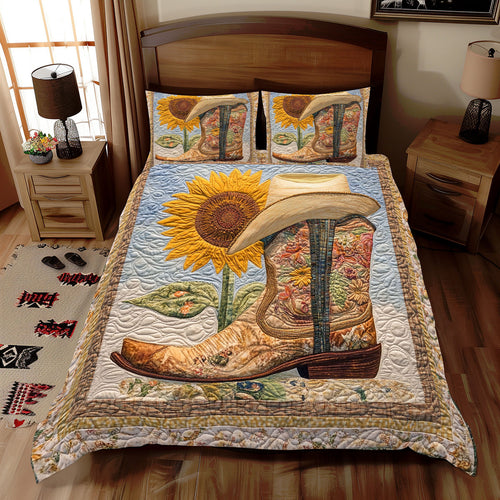 Cowboy Boots WX0212063CL Duvet Cover Set