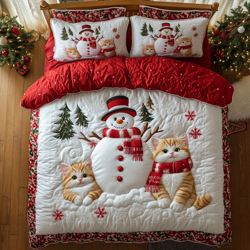 Kitten And Snow CP2006050CL Duvet Cover Set