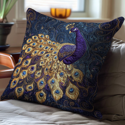 Royal Peacock WY1102136CL Quilt Pillow Case