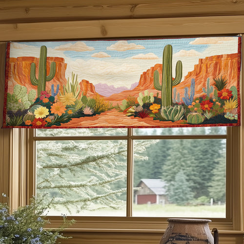 Desert Harmony WY2404050CL Quilted Valance