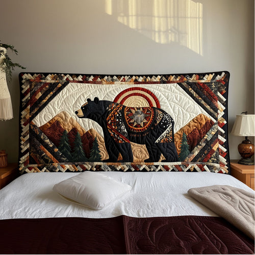 Native Guardian Bear KL2912036CL Quilted Headboard Slipcover