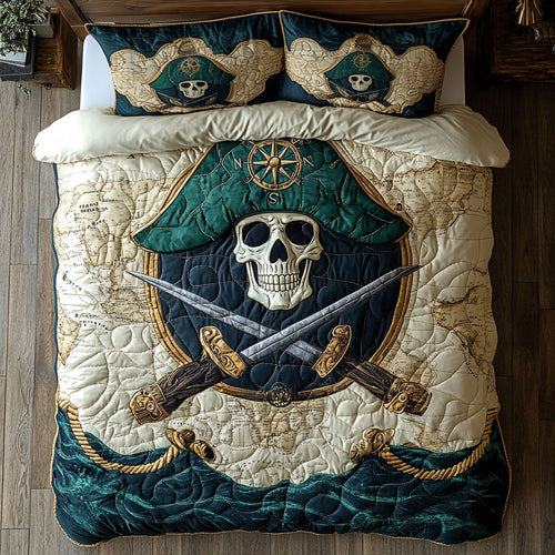 Emerald Skull’s Legacy CP2308001CL Duvet Cover Set
