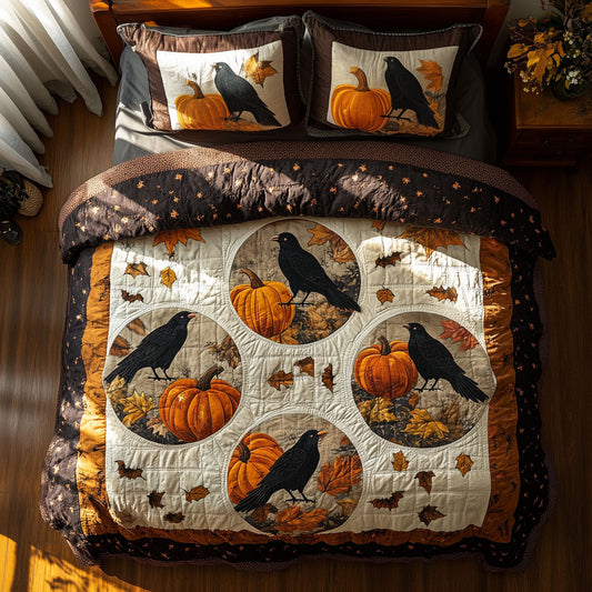 Circle Of Crows WY1508030CL Duvet Cover Set