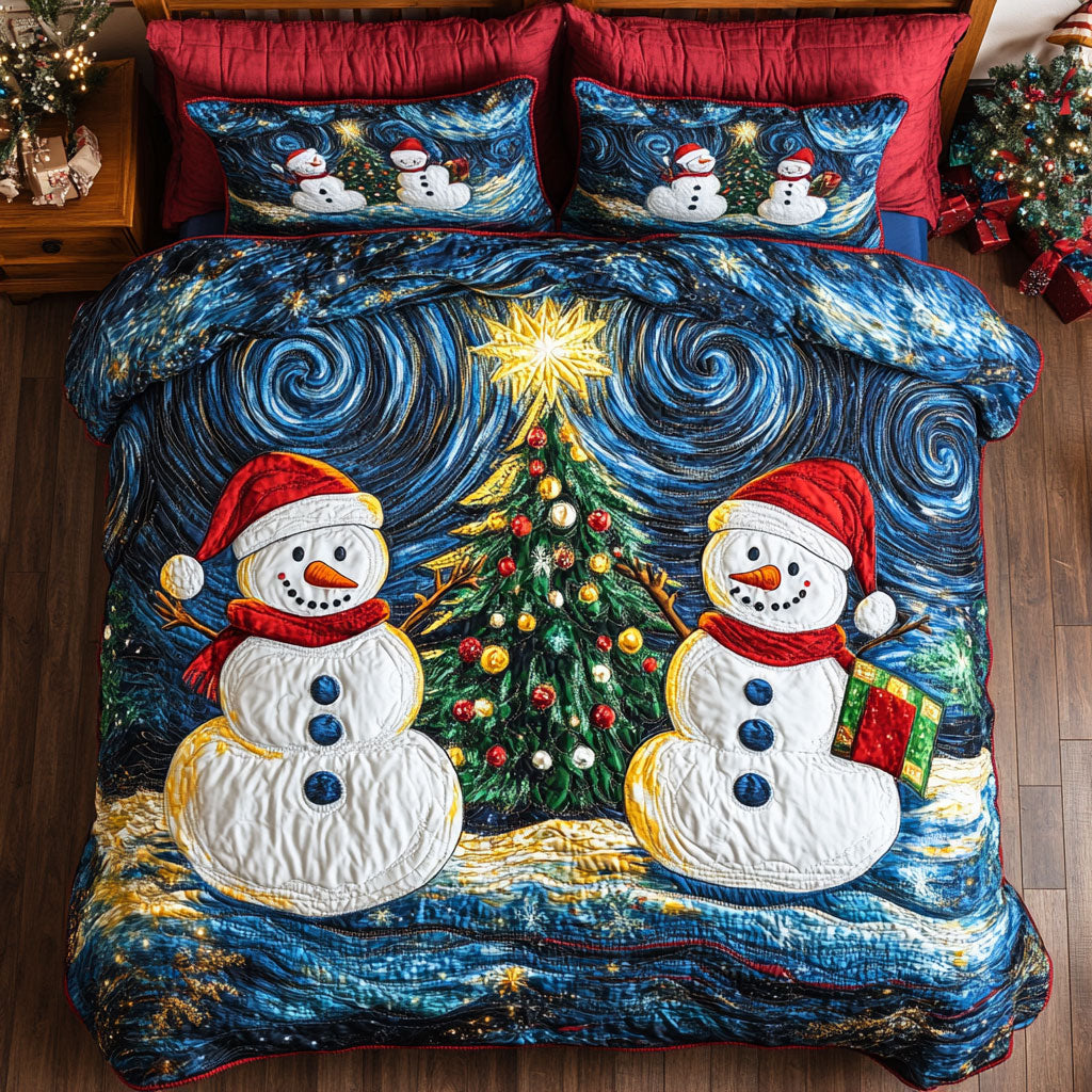 Festive Snowmen CW0511057CL Duvet Cover Set