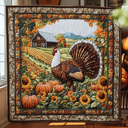 Rustic Glow Turkey WN0409087CL Quilt