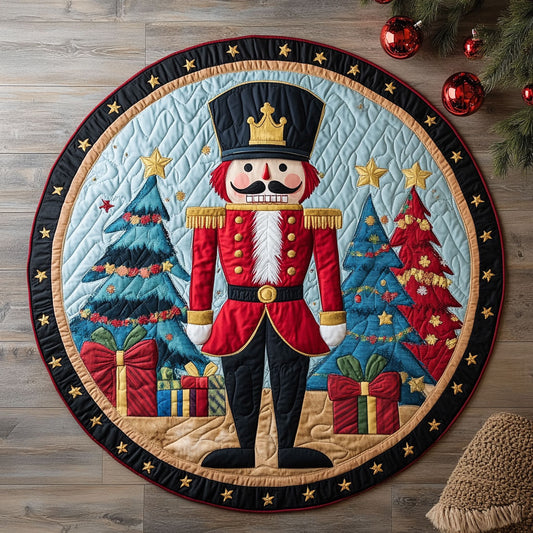 Nutcracker Gift CW2208006CL Quilted Round Mat