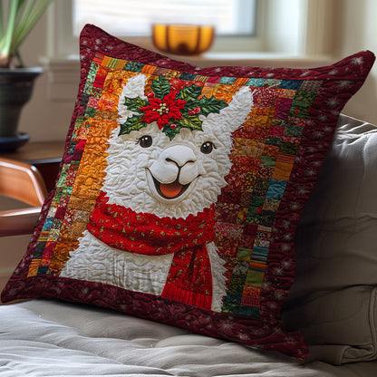 Christmas Alpaca WJ2711042CL Quilt Pillow Case