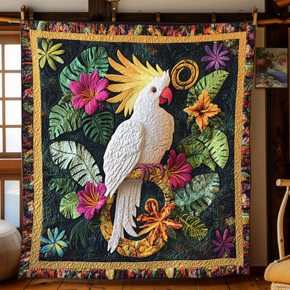 Parrot And Bloom CP2008059CL Quilt