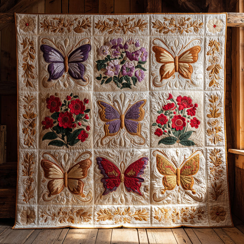 Floral Symphony CW0809031CL Quilt