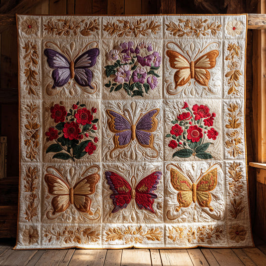 Floral Symphony CW0809031CL Quilt