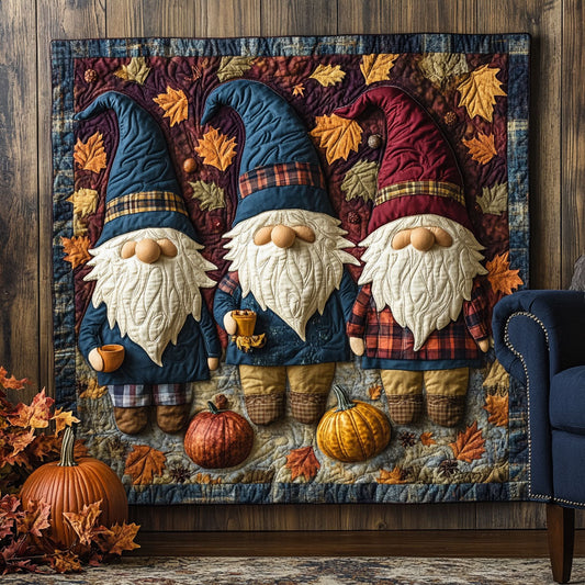 Gnome Sweet Gnome WJ0608015CL Quilt