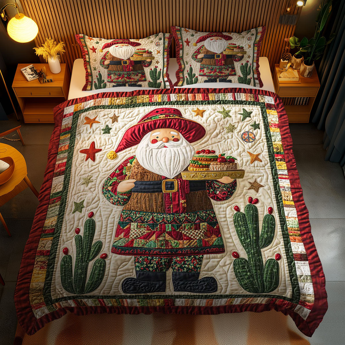 Santa’s Mexican Feast WN2311017CL Duvet Cover Set