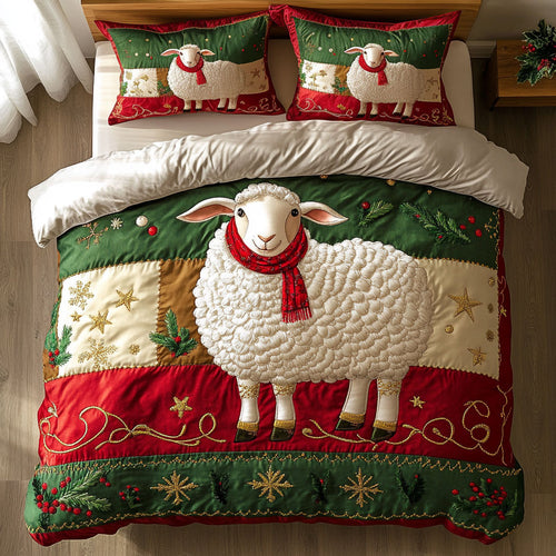 Holiday Joy Sheep WN3010033CL Duvet Cover Set