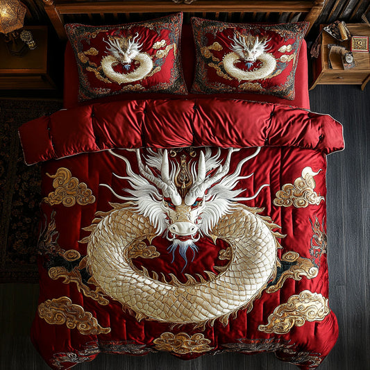 Ruby Dragon Realm WY1308063CL Duvet Cover Set