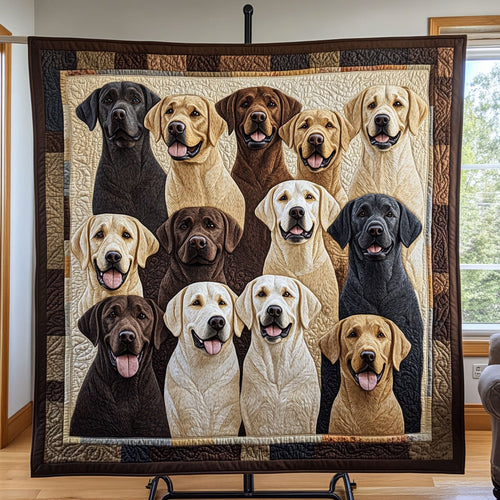 Labrador Charm CW0512019CL Quilt