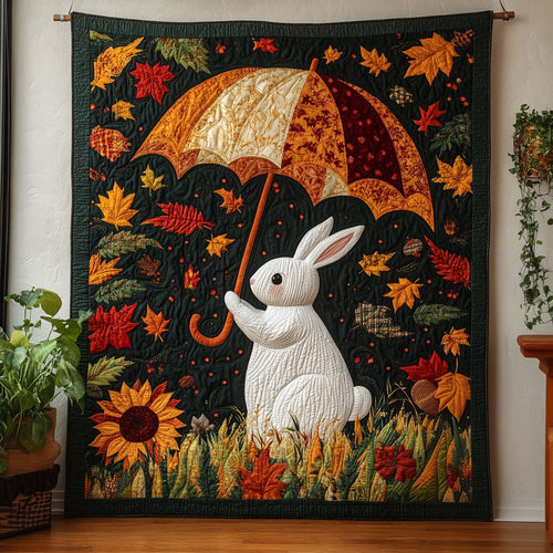 Rabbit Umbrella Autumn DH2009035CL Quilt