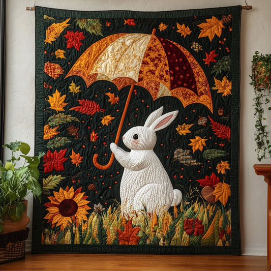 Rabbit Umbrella Autumn DH2009035CL Quilt