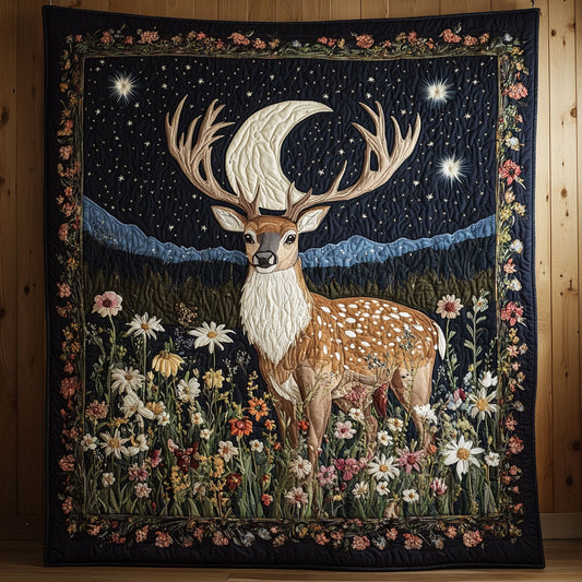 Midnight Deer CW2406029CL Quilt