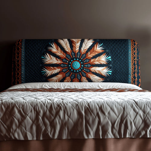 Heritage Feather KL1812016CL Quilted Headboard Slipcover