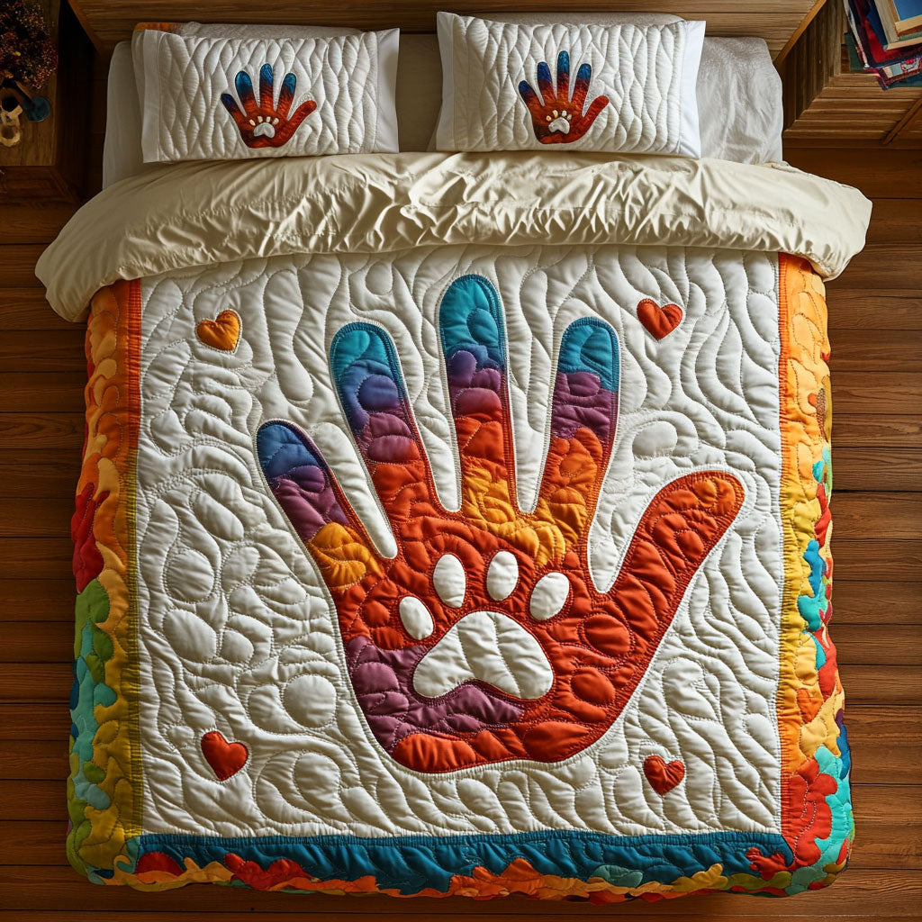 Hand Print CP1406027CL Duvet Cover Set