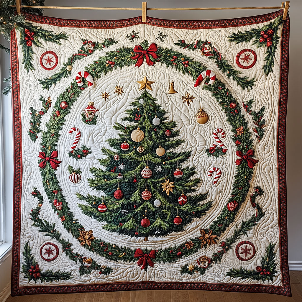 Central Geometrisc Christmas Tree LT3009013CL Quilt